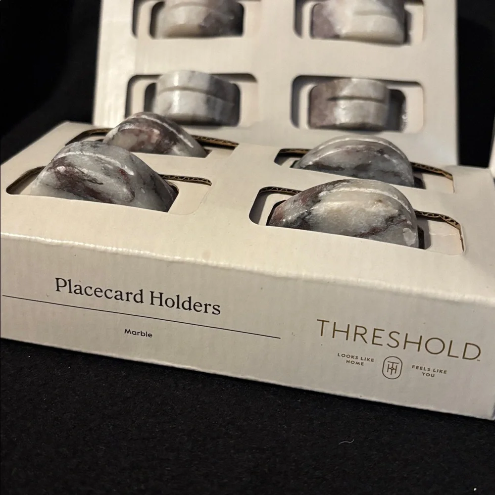 Marble Place-card Holder 🤍